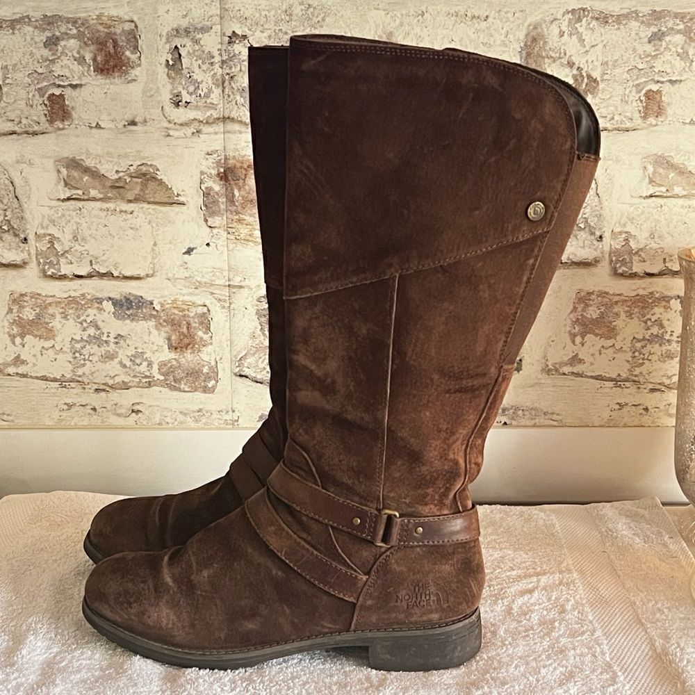 The North Face Brown Heeled Boots